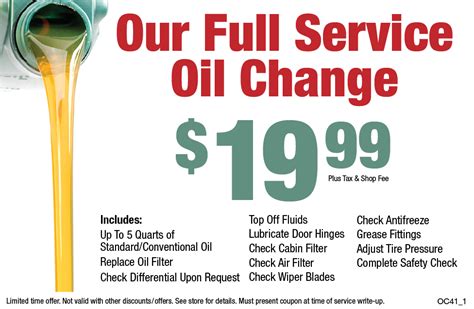 Oil change sale near me. Things To Know About Oil change sale near me. 